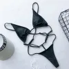 Set Sexy Backless Micro Bikini Set Women's Swimsuits Bandage Push Up Bikinis Brazilian Mini Swimwear Bathing Suit Biquini Bodysuit