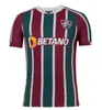 MARCELO 2023 2024 Fluminense Soccer Jerseys Fans Versão do jogador ANDRE LELE J.ARIAS G.CANO KENO D.COSTA MARQUINHOS GANSO 23 24 25 Camisa de futebol em casa terceiros uniformes