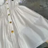 Luksusowa letnia projektantka dziewczyna księżniczka sukienka dla dzieci nowa koszula lalka szyjka w talii zamykająca moda sukienka
