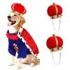 Psa odzież kreatywna impreza Prezent Kot/Dog Dress Up King Crown Pet Supplies Hat