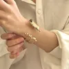 Bangle Multilayer Open justerbar metallarmband Retro Premium Personliga smycken för kvinnor unisex Tillbehör