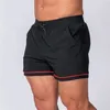 Pantalones cortos para hombre Ummer Correr Deportes Hombres Gimnasio Fitness Entrenamiento Bermudas Hombre Culturismo Flaco Pantalones cortos finos Playa Pantalones de secado rápido