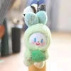 2024 Hot Sale Wholesale Cute Vegetable Elf Rabbit Cute Backpack Pendant Key Ring Pendant Schoolbag Decoration Gifts for Kids Friends
