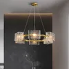 2024 Nieuwe Creatieve Kristallen Kroonluchter Moderne Luxe Woonkamer Restaurant Hanglamp Onregelmatige Glans Bar Tafel Opknoping Lampen