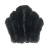 Autumn/Winter Fur 2023 Haining Elegant Coat Women's Big Shawl Fluffy Fox Hair Sweetheart 9457