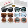 كبار الرجال والنساء تصميم النظارات الشمسية الفاخرة ، الموضة الكلاسيكية UV400 عالية الجودة الصيف في الهواء الطلق في الهواء الطلق بيتش الترفيه 9157#