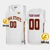 Maillot de basket-ball des Cyclones de l'État de l'Iowa Jackson Paveletzke Jelani Hamilton Curtis Jones Keshon Gilbert Kayden Fish Maillots de l'État de l'Iowa cousus sur mesure