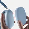 AirPodsの最大Bluetooth Earbudsヘッドフォンアクセサリー透明なTPUソリッドシリコン防水性ケー​​スAirPod Maxsヘッドフォン