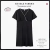 Dresses Summer Thin Modal Ice Cool Maternity Nursing Night Dress V neck Feeding Sleepwear Clothes Pregnancy Mother Home Lounge Wear