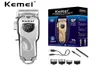 KEMEI KM-2010 Professionell trådlös hårskärare Barber Clipper 4 Spakar Bladjustering LCD Display Skägg 1PCS8058921