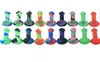 Sample Silicone Pipe Smoking Pipes With Oil Herb Hidden Bowl Tobacco Pyrex Colorful Bong Spoon Pipe MOQ 1 Pieces3436506