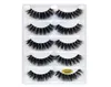 3d mink eyelashes False siberian mink lashes eyes makeup False 3d Mink Eyelashes Extension Beauty Tools make up 5 pair a pack6559177