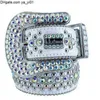 Bb 2022 Belt Designer Simon Belts for Men Women Shiny diamond belt white cintura uomo boosluxurygoods 0000308K