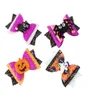 Accessori per capelli Halloween Glitter Bow Barrettes Zucca Fantasma Ragno Fermagli per capelli Forcina per bambini Cartoon9458442