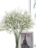 Kolorowy sztuczny gipsophila miękki silikon prawdziwy dotyk kwiaty sztuczne gipsophila na wesele domowe przyjęcie świąteczne dekoracja H2726656
