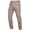 Men's Pants Men Tactical Military Combat Multi-Pocket Camping Hunting Cargo Outdoor Hiking Trekking Trousers Joggers