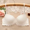 Truefeeling Ruffles Moulded Bras for Women Plus Size d Cup Non-padded Underwear Full Coverage Lingerie Girl Embroidred Bra 210623