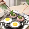 24 hole Frying Pot Pan Thickened Omelet NonStick Egg Pancake Steak Cooking Ham Pans Breakfast Maker Cookware 240308