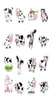 50PCSPACK Söt Farm Cow Animal Lovely Vinyl Sticker Waterproof Stickers For Water Bottle Laptop Planner Scrapbook Telefongarderob 5652788