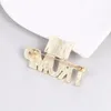 2024 US presidential election TRUMP logo Drop oil Euro-American letters super flash diamond brooch