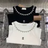 Verão mulheres tanque top designer colete diamante em torno do pescoço coletes moda carta gráfico cor sólida algodão sem mangas camisa