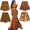 Real Wax Ankara Prints Kente Fabric Sewing African Dress Tissu Patchwork Making Craft Loincloth 100% Cotton Top Quality Material 22556