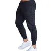 Herenbroek Slim Fit joggingbroek met trekkoord in de taille Zachte ademende stof Enkelband voor gymgemak