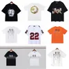 2024 MENS Designer T koszule amiry drukowana moda moda T-shirt Najwyższej jakości bawełny TEES Casual Tees Luksusowe luksusowe streetwearu Hip Hop Tshirts Rozmiar S-xl A3