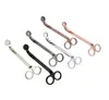 Stainless Steel Snuffers Candle Wick Trimmer Rose Gold Candle Scissors Cutter Trimmer Oil Lamp Trim Scissor Cutter 310