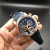 Aigner marka moda luksus męski zegarek 42 mm Waterproof Watch kwarcowy zegarek luksusowa marka Aigner ogląda wszystkie małe wskaźniki działają