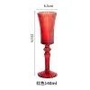 140 ml 6 kleuren Europese stijl Romantische schoonheid Wijnlamp dik Goblet Champagne Glass Restaurant Hotel 0423