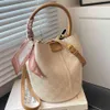 Minority Pendlerhandtasche Damen 2022 neuer Sinn für Mode vielseitige One-Shoulder-Crossbody-Eimertasche Geldbörsen Outlet173p