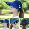 Beret Golf Sun Cap Women UPF 50 UV Ochrona Ochrona szerokie Brim Beach Hat Visor Hats for Żonę Dziewczęta Prezent Uulticolor Fashion