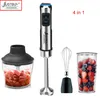 Prix d'usine LED 1500W 6/4 en 1 Stick Stick Electric Hand Blender Metor Food Prowector Ovof Whisker Bounger Juicer Meat Grinder 240228