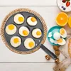 47 filiżanek naleśniki Smażenie patelni śniadaniowe jajka trwałe otwory bez ślubu gotowanie szynki do posprzedażu kuchennego 240308