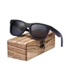 Barcur nouveau Skateboard bois lunettes de soleil hommes polarisées Uv400 Protection lunettes de soleil femmes avec boîte en bois C19022501251r