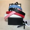 Newest quality macaroon colors 3 0 cm widths genuine leather women belt with box women waistband women gold silver pearl buck312z