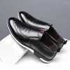 Casual Shoes Breathable Slip-on Leather Wholesale Price Sneakers Comfortable Custom Office For Men