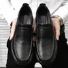 Casual Shoes Classic High Quality Mens Loafers Fashion Non-Slip Formal Business Men Slip On Office Oxford Luxury Drive