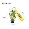 2024 Despicable Me Minions Anime Peripheral Keychain Car Decoration Pendant Boys and Girls Gift Teenagers and Children's Favorite the twelve Chinese zodiac signs