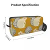 Cosmetic Bags Magic Forest Squirrels Portable Makeup Case For Travel Camping Outside Activity Toiletry Jewelry Bag