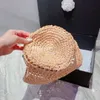 럭셔리 모자 Laffey Straw Cap Designer for Women 남자 남자 니트 모자 여자 야구 모자 선 모자 모자 편지 서머 스냅 백 선 쉐이드 스포츠 해변 모자