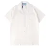 Bluse für Herren, Designer-Modebekleidung, Herren-Jedes-Druck-Hemd, Herren-Designer-Resort-Herren-Poloshirt mit grünem Blattmuster, großes Format, M-3XL, FZ70310
