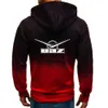 Männliche Farbverlauf Hoodies Sowjetunion Auto Cccp Udssr UAZ Harajuku Hip Hop Sweatshirt Reißverschluss Jacke Trainingsanzug Lässige Sportbekleidung