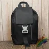 1017 ALYX 9SM Backpack TANK Nylon Men's Shoulder Bag and Backpack Black Fashion Rucksack Bags2792