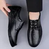 Casual Shoes Trend Warm Plush Men Loafers Business Comfort Ultralight Elegant Brown Oxford Flats High Quality