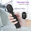 Vibromasseur AV pour femmes, stimulateur de Clitoris, masseur Rechargeable par USB, jouets sexuels pour adultes de 18 ans, 240309