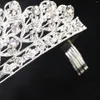 Pinzas para el cabello, diademas brillantes con diamantes de imitación, Tiaras y coronas de cristal ligeras de lujo, joyería de boda para novia, diademas de fiesta para mujeres y niñas