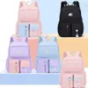 Designer-Borse da scuola Borsa a tracolla arcobaleno moda coreana per adolescenti Ragazze Zaini impermeabili per bambini Bambini Schoo260U