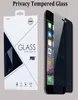 iPhoneのプライバシー強化ガラス12 11 Pro XS Max 8 7 6 Plus 9H 033mm Samsung Note 5 S78100971用アンチピースクリーンプロテクター
